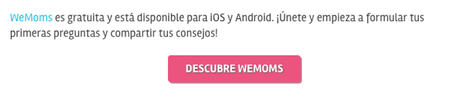 WeMoms una app para la maternidad imprescindible desde el embarazo