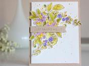 Gold heat embossing Clean Color Markers