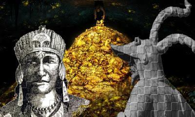 Francisco Pizarro y el Inca Atahualpa, dos personajes de leyenda.