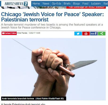 Grupo “no violento” afín al BDS invita  a una asesina terrorista.