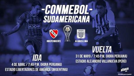 Previa del partido Alianza Lima vs Independiente de Avellaneda [Conmebol Sudamericana 2017]