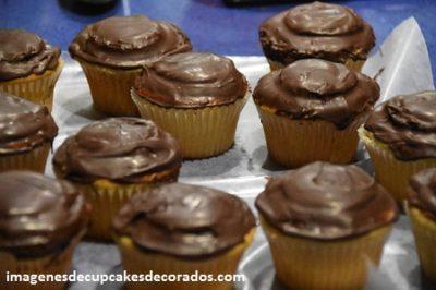 cobertura de chocolate para cupcakes crema