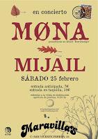 Concierto de Mona y Mijail en Maravillas Club