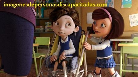 imagenes de niños con discapacidad motriz caricaturas