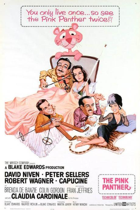 blake edwards the pink panther movie posters