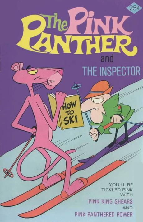 the pink panther comic cover