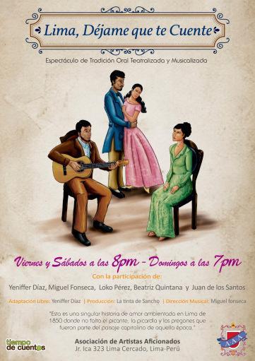 Lima, déjame que te cuente (del 10 de febrero al 05 de marzo)