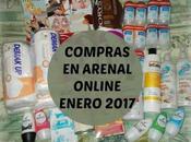 Compras Arenal online Enero 2017.
