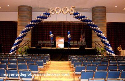 arreglos de globos de graduacion ideas