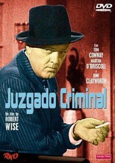 JUZGADO CRIMINAL (Criminal Court) (USA, 1946) Judicial, Thriller