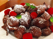 Buñuelos chocolate naranja