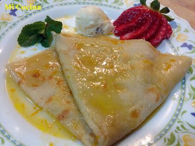 CRÊPES SUZETTE