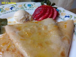 CRÊPES SUZETTE