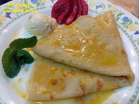 CRÊPES SUZETTE