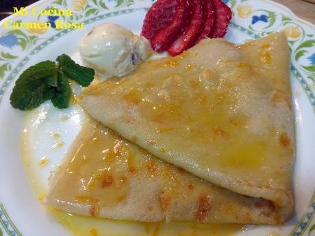 CRÊPES SUZETTE