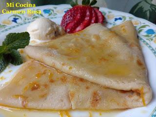 CRÊPES SUZETTE