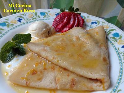 CRÊPES SUZETTE