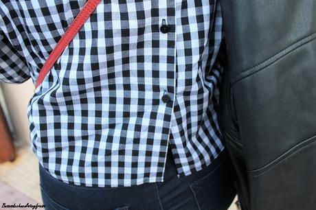 Vichy Tied Sleeves