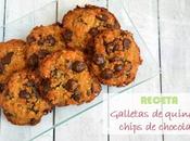 Galletas quinoa chocolate