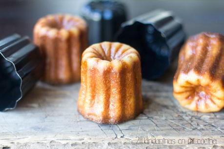 cannelés de Bordeaux. Canelés de Burdeos.