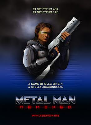 Descarga gratis 'Metal Man Remixed', uno de los juegos para Spectrum más potentes de los últimos tiempos