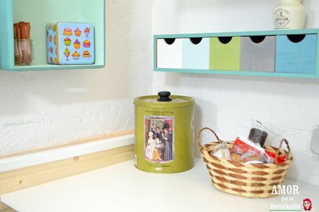 COMPOSICIÓN DE CAJAS Y CAJONERAS PARA EL OFFICE DE MI TALLER