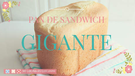 Pan de sandwich gigante en Panificadora