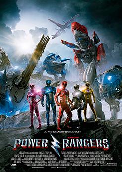 Cartel final español de Power Rangers