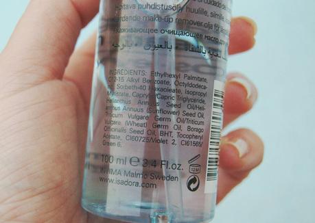 Caring Cleansing Oil de Isadora ¿funciona?