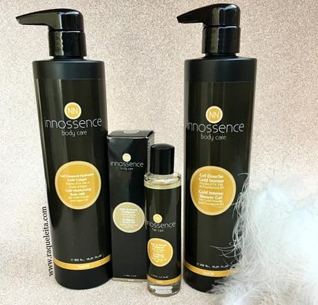 El Lujo del Polvo de Oro en mi Piel de la Mano de Innossence