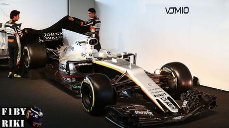 Force India presenta el VJM10, su coche para la temporada 2017 de F1