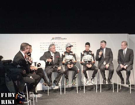 Force India presenta el VJM10, su coche para la temporada 2017 de F1