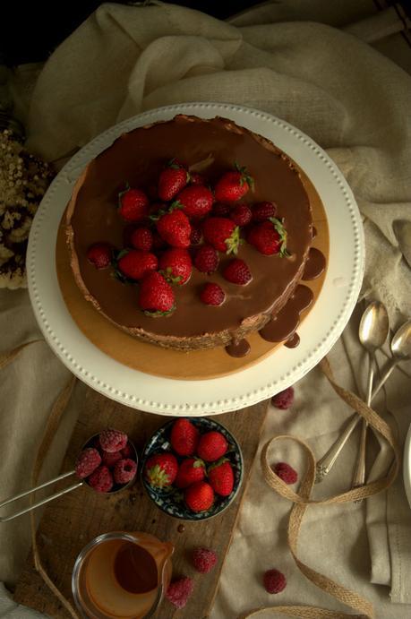 Cómo hacer el cheesecake de chocolate más fácil del mundo, sin horno por supuesto