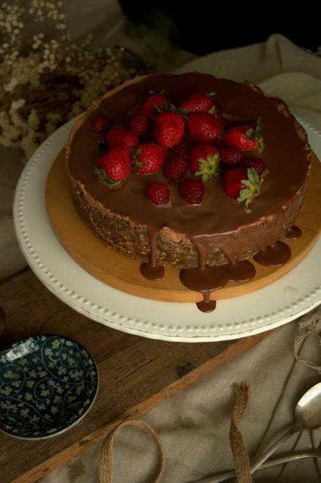 Cómo hacer el cheesecake de chocolate más fácil del mundo, sin horno por supuesto