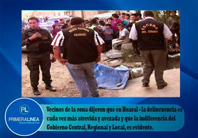 En el norte chico: SICARIATO TIENE EL CONTROL…