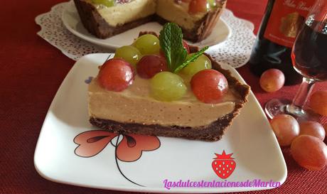 Tarta de Uvas y Crema de Vino Dulce