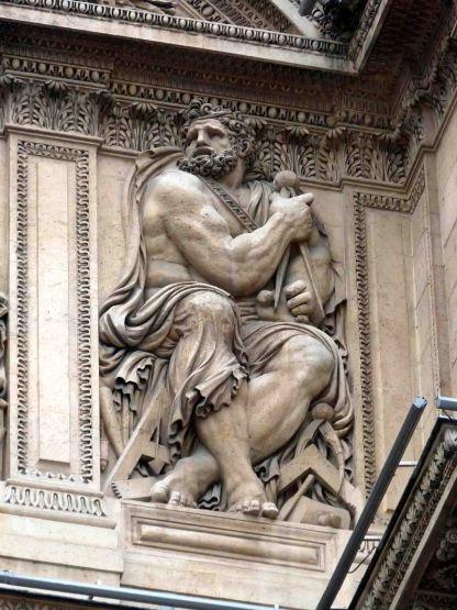 Alegorías matemáticas renacentistas en el Cour Carrée del Louvre
