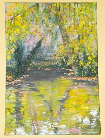 Paisaje Monasterio de Piedra Carlos de Haes