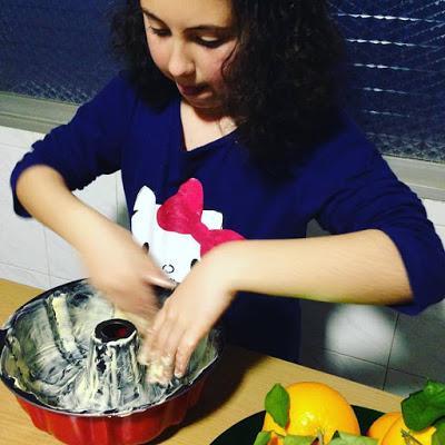 naranjas, influencer, bizcocho de naranja, minichef, cocina con niños, blogger alicante, solo yo, blog solo yo,