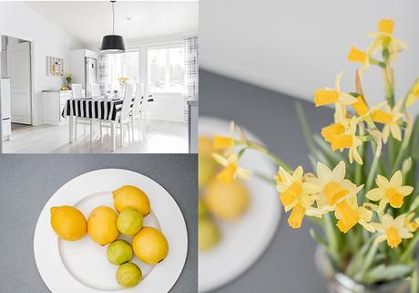 Home Tour: BLANCO, NEGRO Y AMARILLO