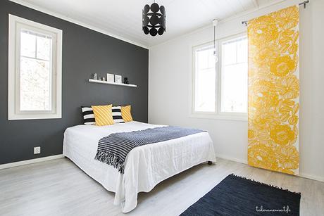 Home Tour: BLANCO, NEGRO Y AMARILLO