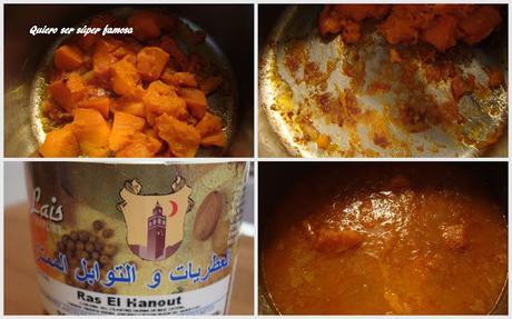 Crema de calabaza con tomate Crema de calabaza con tomate