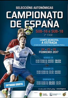 Campeonato Selecciones Autonómicas Sub-18 Sub-16, 2ª Fase/Feb. 2017: Horarios, resultados y mas...