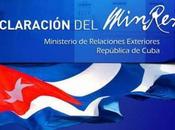 Declaración MINREX: Fracasa provocación anticubana #Cuba #CubaEsNuestra