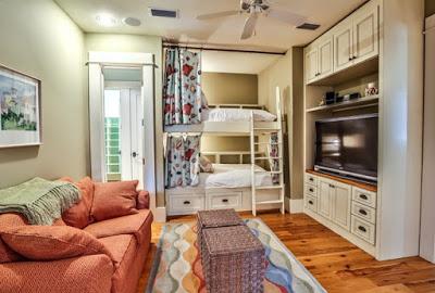 Dormitorios Infantiles Multiples en Estilo Rustico  II