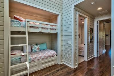 Dormitorios Infantiles Multiples en Estilo Rustico  II