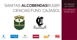 HORARIOS DE DIVISIÓN DE HONOR DE LA JORNADA DEL 25 Y 26 DE FEBRERO DE 2017