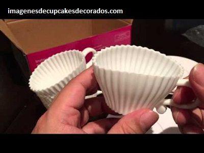 moldes para cupcakes caseros silicona