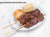 Cuatro imagenes ricos platos tipicos nacionales peruanos