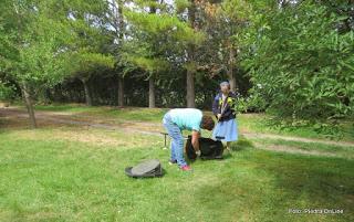 Marta Báez in fraganti